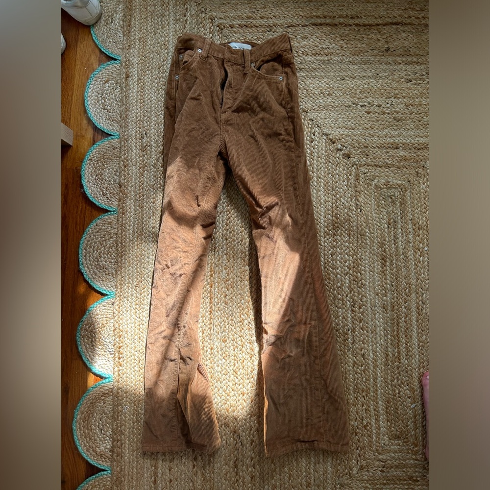 Denim forum flare corduroys